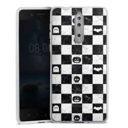 Silikonskal genomskinlig