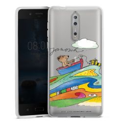 Silikonskal genomskinlig