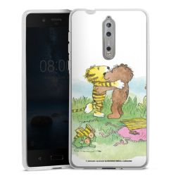 Silikonskal genomskinlig