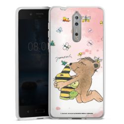 Silikonskal genomskinlig