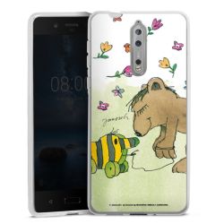 Silikonskal genomskinlig