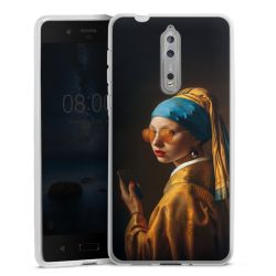 Silikonskal genomskinlig