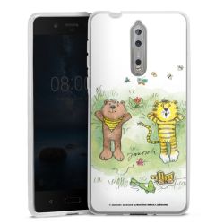 Silikonskal genomskinlig