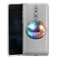 Silikonskal genomskinlig