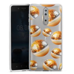 Silikonskal genomskinlig