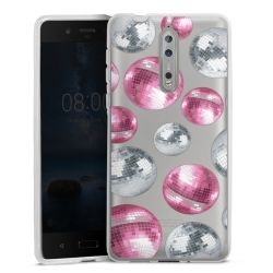 Silikonskal genomskinlig