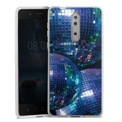 Silikonskal genomskinlig