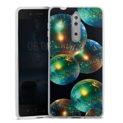 Silikonskal genomskinlig