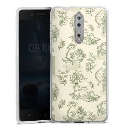 Silikonskal genomskinlig