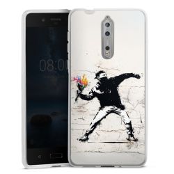 Silikonskal genomskinlig