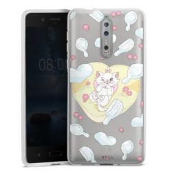 Silikonskal genomskinlig