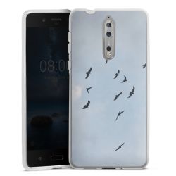 Silikonskal genomskinlig