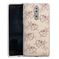 Silikonskal genomskinlig