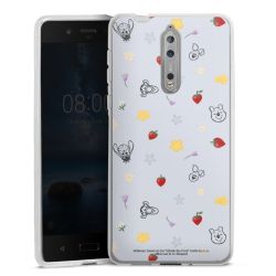 Silikonskal genomskinlig