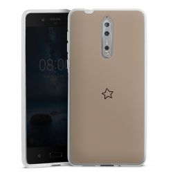 Silikonskal genomskinlig