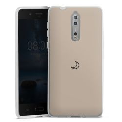 Silikonskal genomskinlig