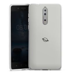 Silikonskal genomskinlig