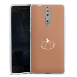 Silikonskal genomskinlig