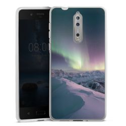 Silikonskal genomskinlig