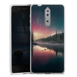 Silikonskal genomskinlig