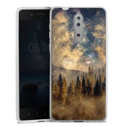 Silikonskal genomskinlig