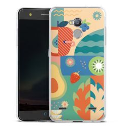 Silikonskal genomskinlig