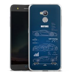 Silikonskal genomskinlig