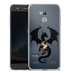 Silikonskal genomskinlig