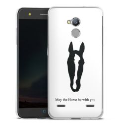 Silikonskal genomskinlig