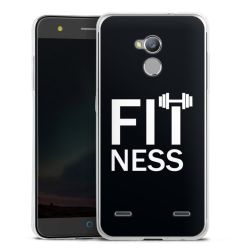 Silikonskal genomskinlig