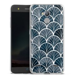 Silikonskal genomskinlig