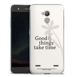 Silikonskal genomskinlig