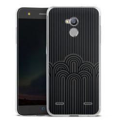 Silikonskal genomskinlig