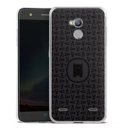 Silikonskal genomskinlig