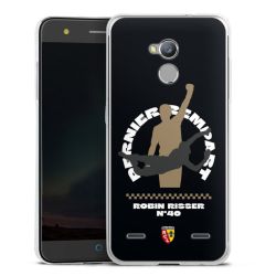 Silikonskal genomskinlig