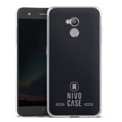 Silikonskal genomskinlig