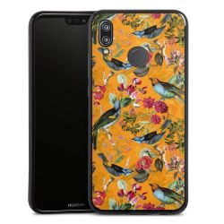 Vogels Bloemen Behang