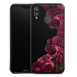 Rose vintage su nero
