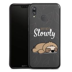 Just Do It Slowly Sloth Grey