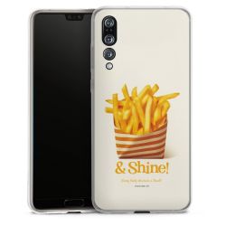 Silikonskal genomskinlig