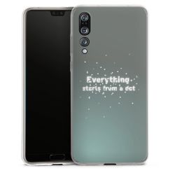 Silikonskal genomskinlig