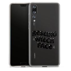 Silikonskal genomskinlig