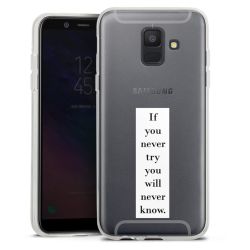 Silikonskal genomskinlig