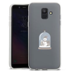 Silikonskal genomskinlig