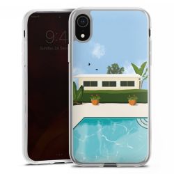 Silikonskal genomskinlig