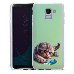 Silikonskal genomskinlig