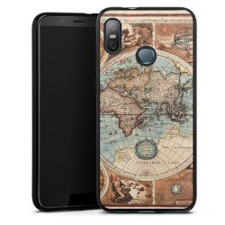 Mappa del mondo vintage
