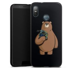 Silikon Case schwarz