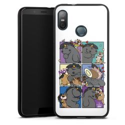 Silikon Case schwarz