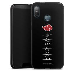 Symboles des membres de l'Akatsuki noirs